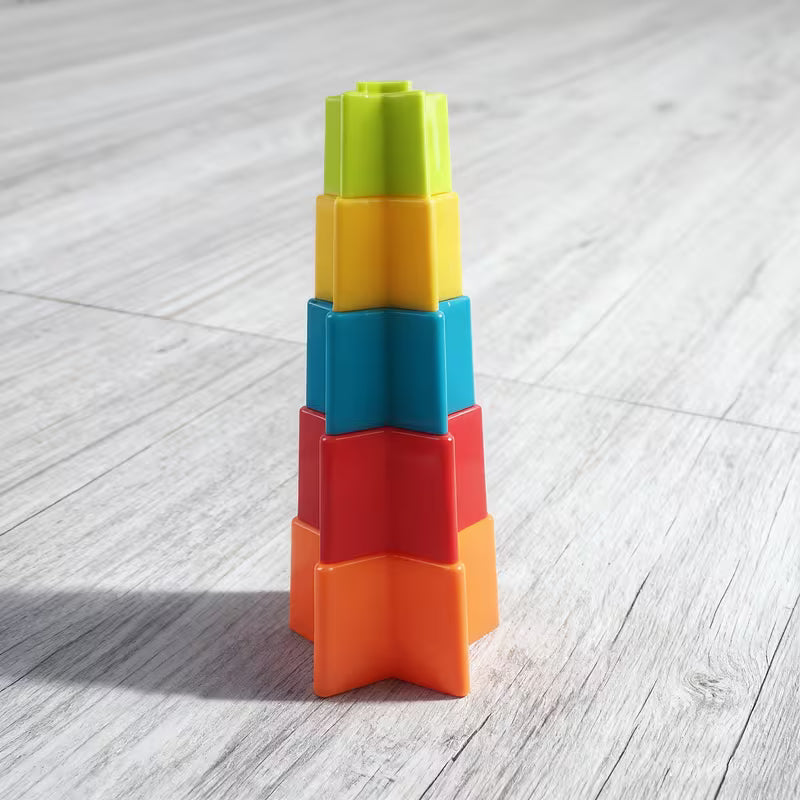 Colorful Eggshell/star-shaped Stacking Toy