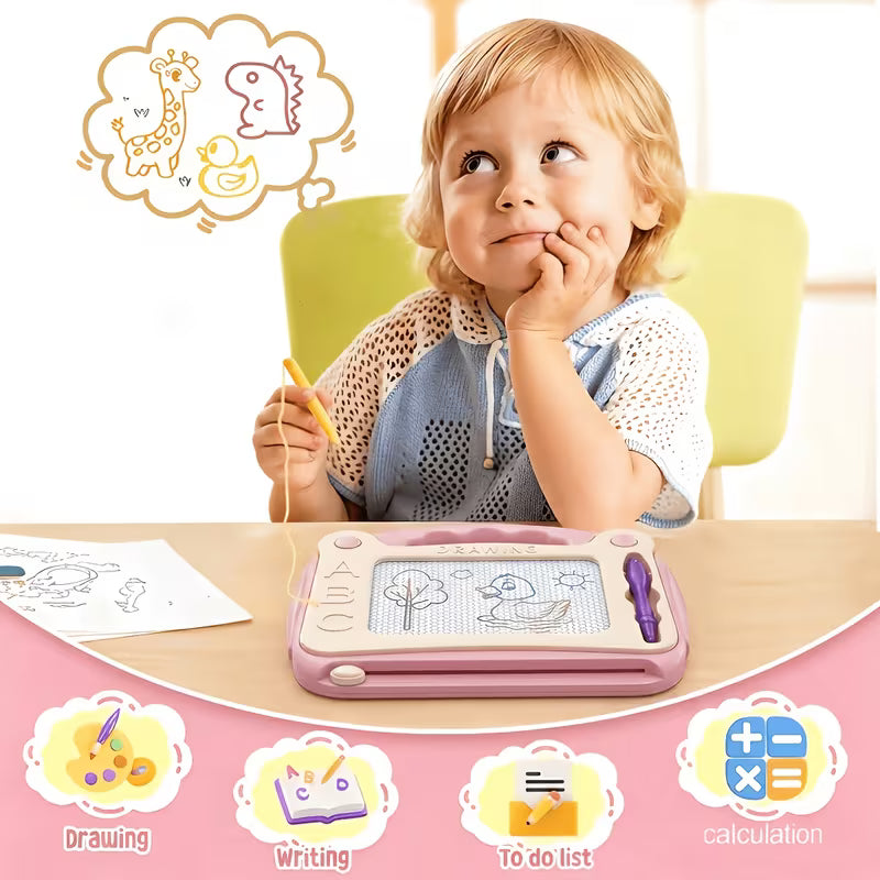 Portable Magnetic Drawing Board for Magnetic Doodle Screen & Tethered