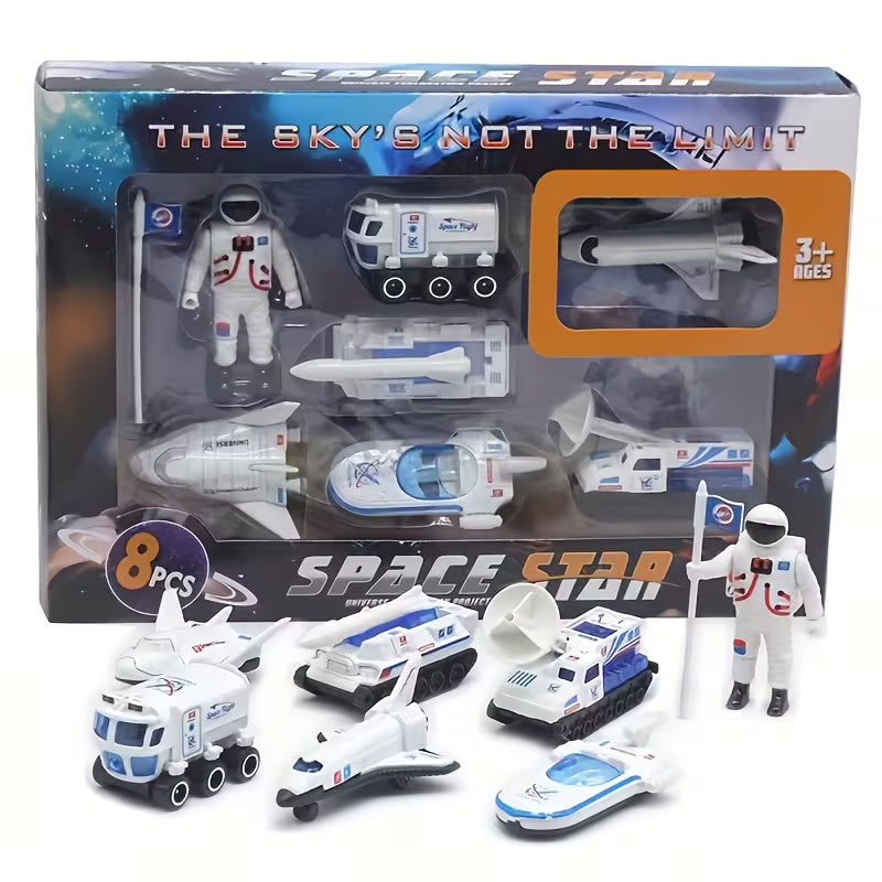 1:64 alloy space shuttle combination toy set, give children fun