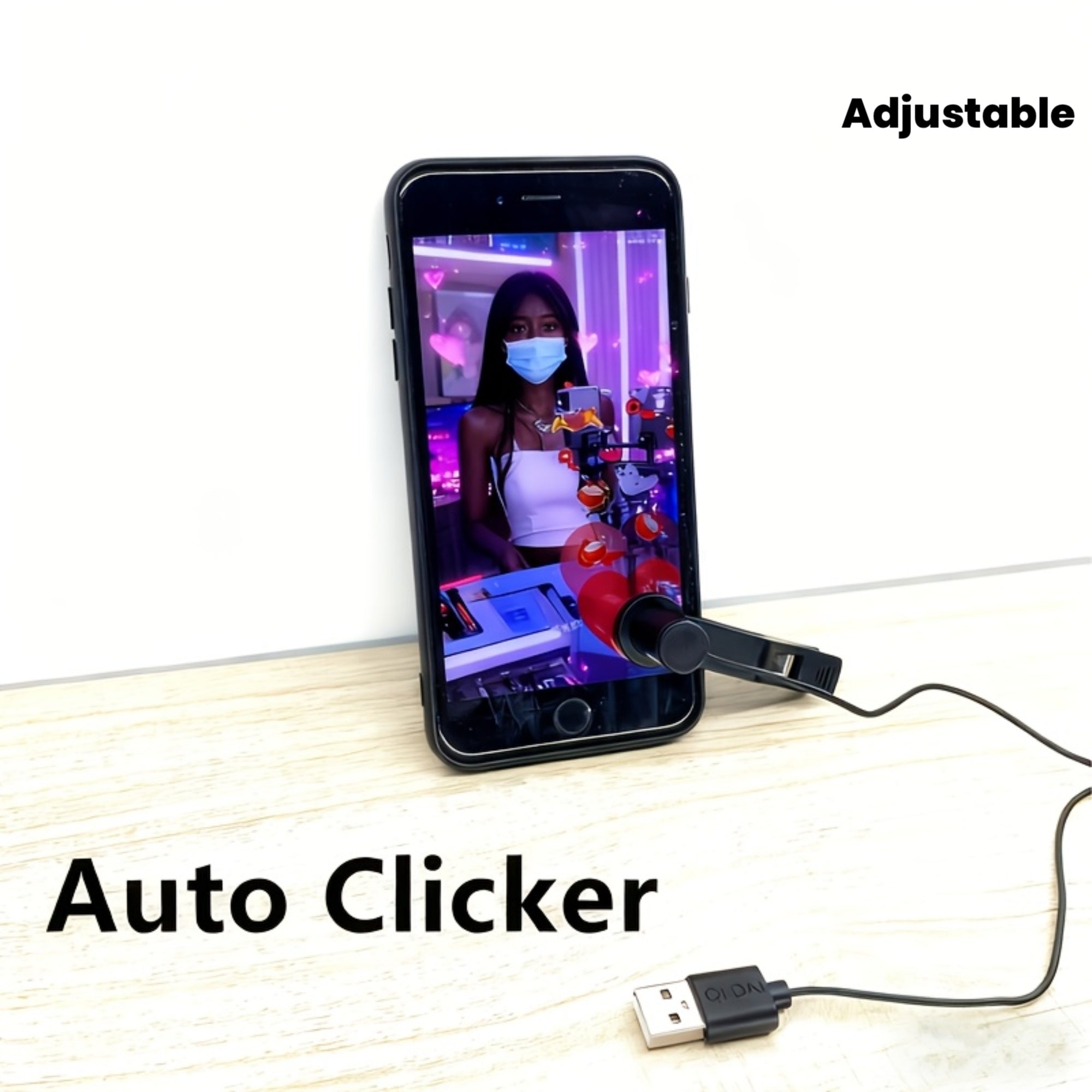 Auto Clicker for iPhone, iPad, Android - USB-Powered Automatic Tapper