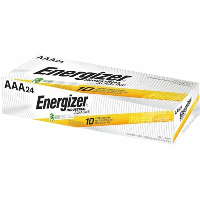 Industrial alkaline AAA battery delivers four to nine times more
