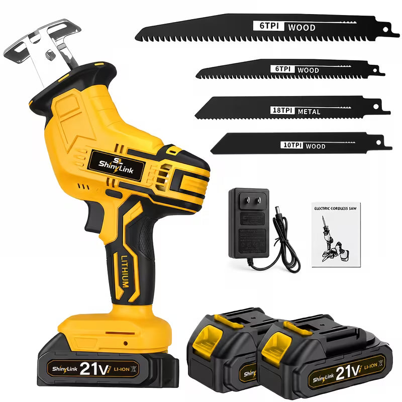 Multi Functional Reciprocating Saw, Wireless Woodworking Saw, Garden, Wood