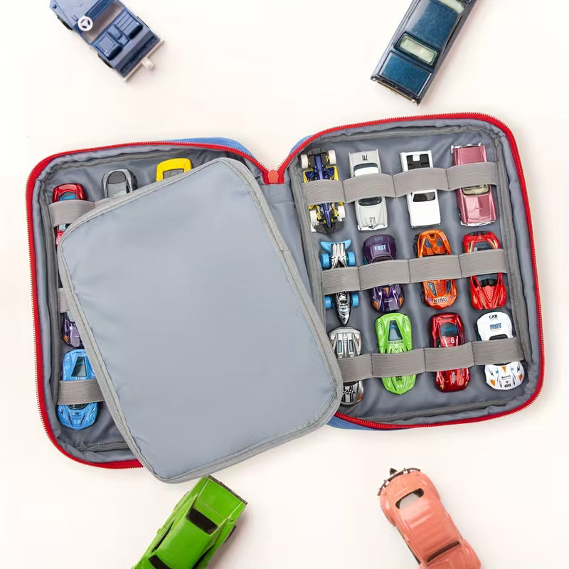 Portable Carrying Case for 48 Slots Cars, Mini Cars Storage