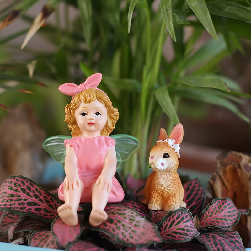 2pcs Creative Fluorescent Wings for Girls and Rabbits