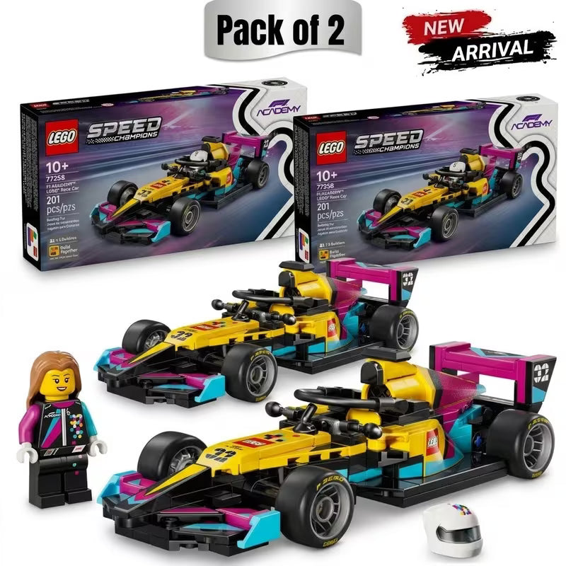2 Packs Racing Car Toy Set