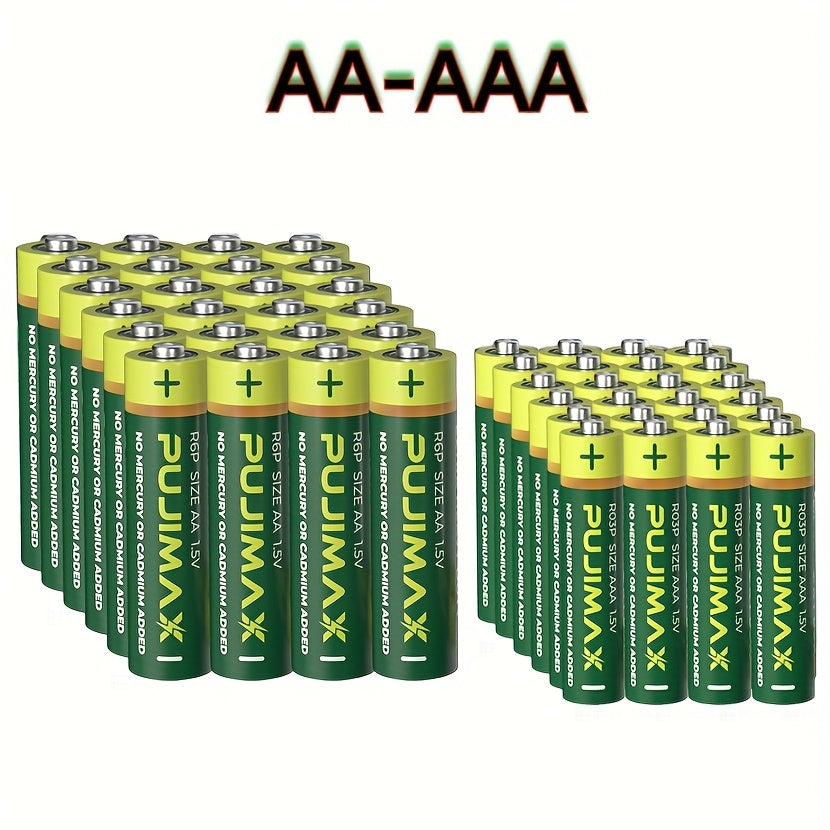 8/12/20 AA & AAA Batteries - Long-lasting Alkaline Batteries, Metal