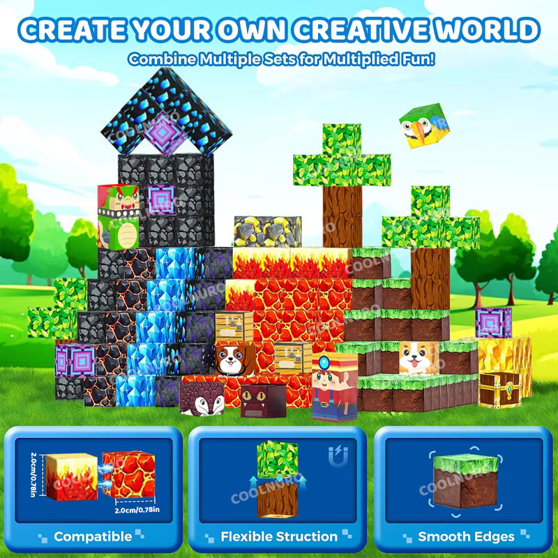 Magnetic Building Blocks Toys