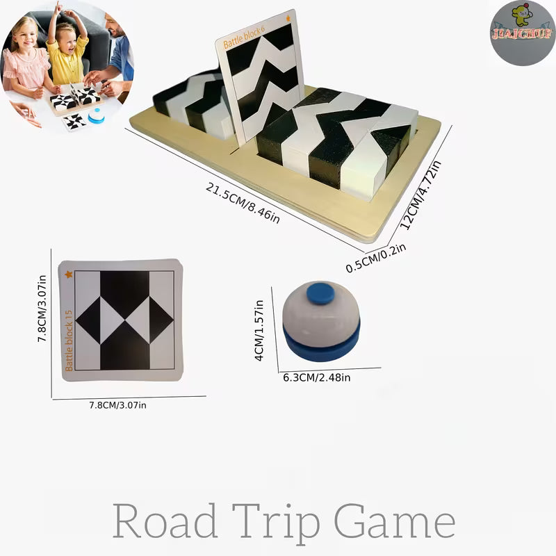 Jiajchuf 80 Challenges Wooden Puzzle Blocks