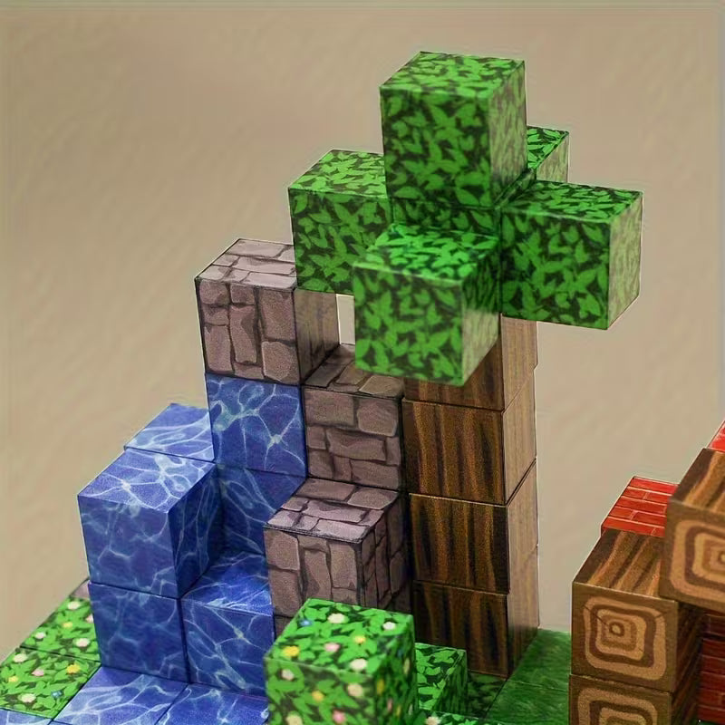 30/50/100-Piece Magnetic Building Blocks Set