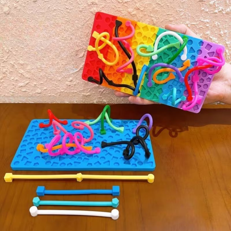 Silicone Sensory Puzzle Board
