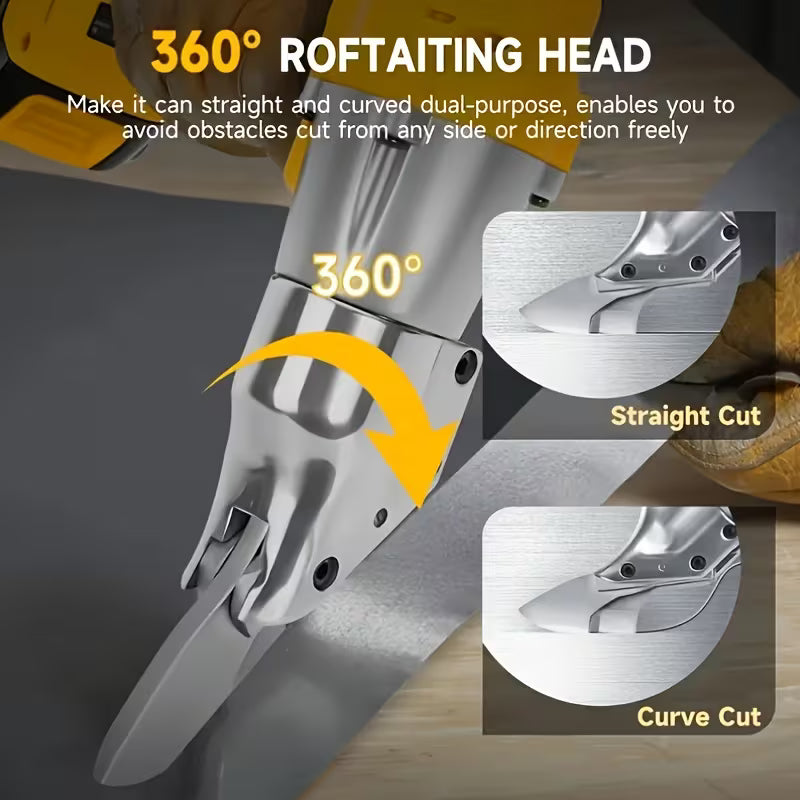 Cordless Metal Shears, Metal