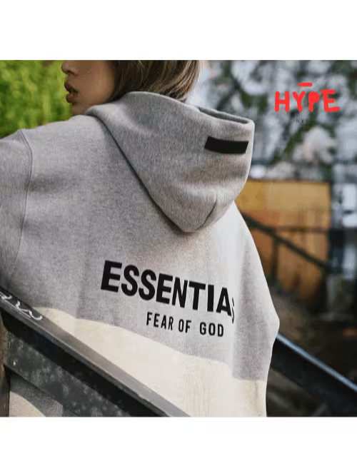 Fear of God Essentials Hoodie 'Dark Oatmeal' SS22