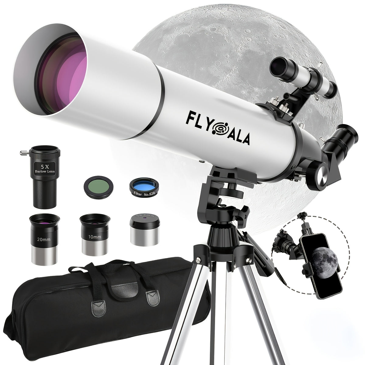 Telescope for Adults High Powered 80mm