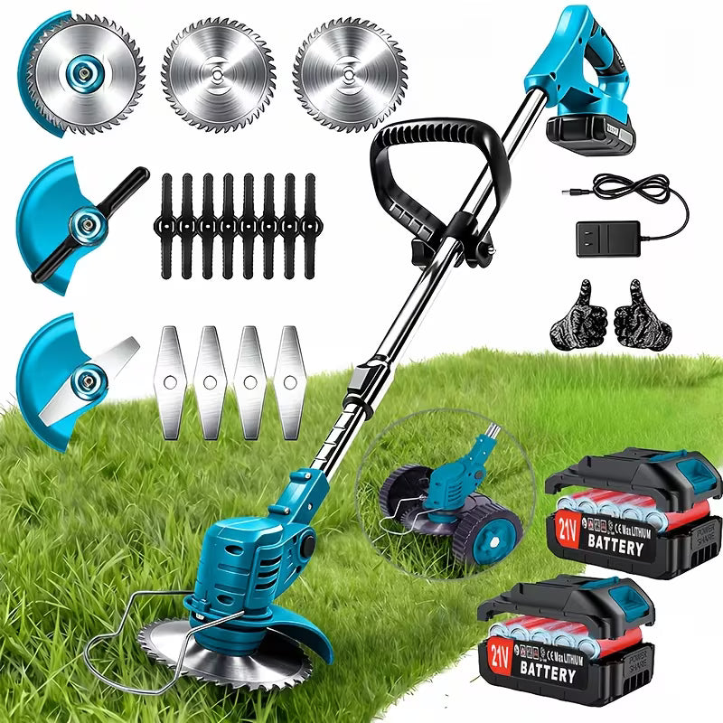 Portable Household Cordless Electric Grass Trimmer, Garden Weeder & Cordless Trimmer