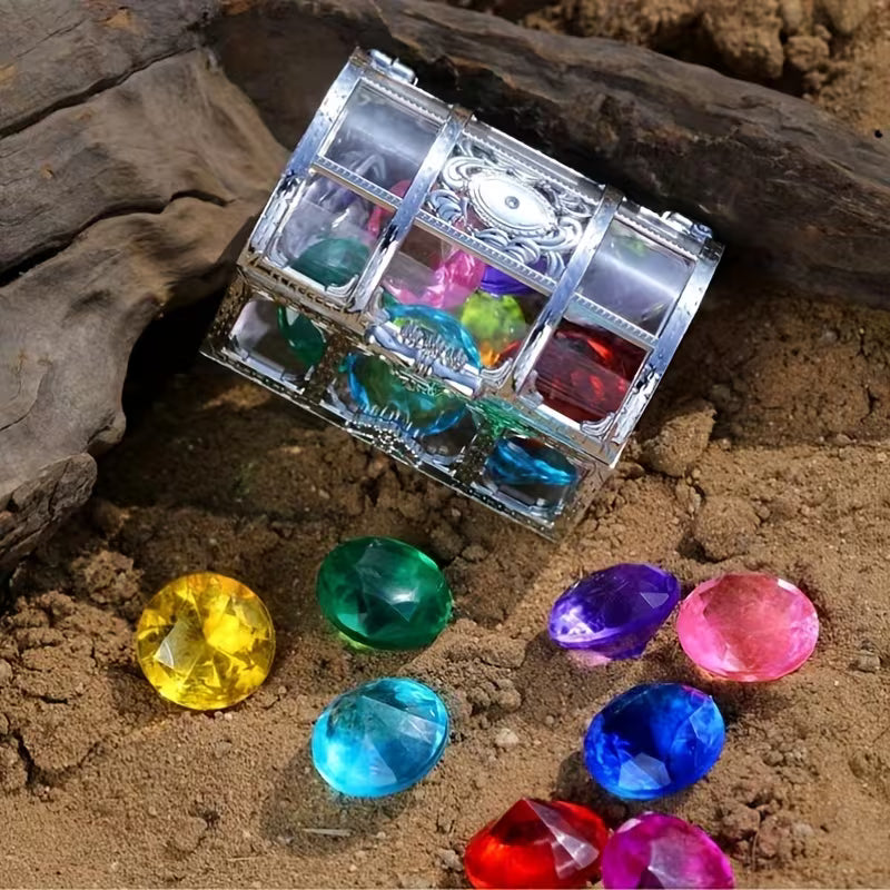 6-Piece/8-Piece/10-Piece Random Colors Colorful Artificial Diamonds