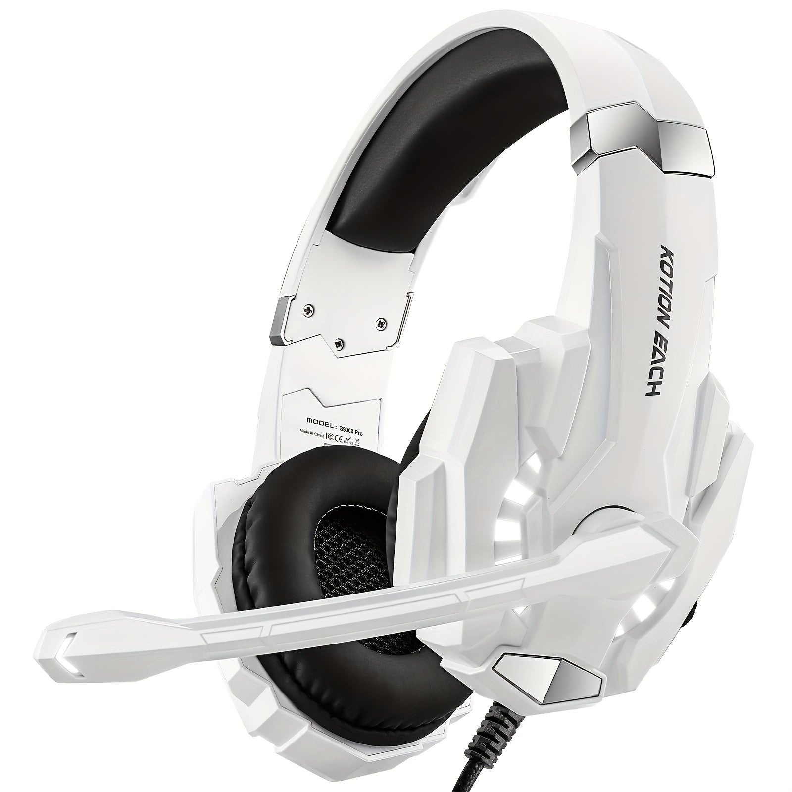 KOTION Pro Gaming Headset G9000, 3.5mm Wired Stereo, LED Light