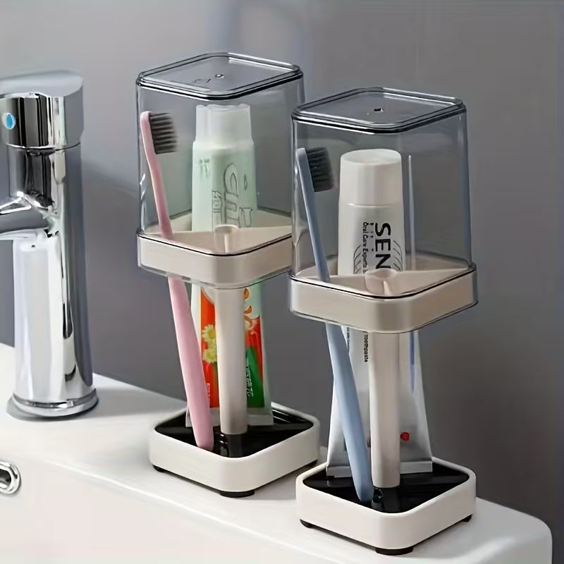 Wall-Mounted Toothbrush Holder