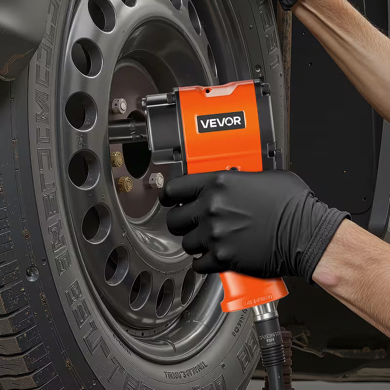 VEVOR Air Impact Wrench 1/2" Drive Pneumatic Impact Gun Up to 738ft-lbs 4-Speed