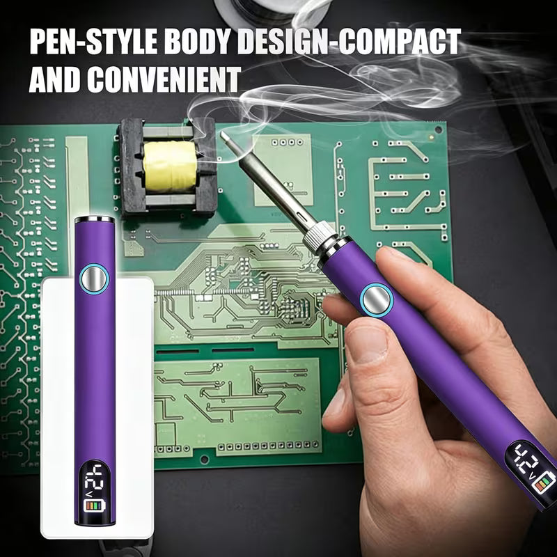 Threaded Interface Soldering Pen Set