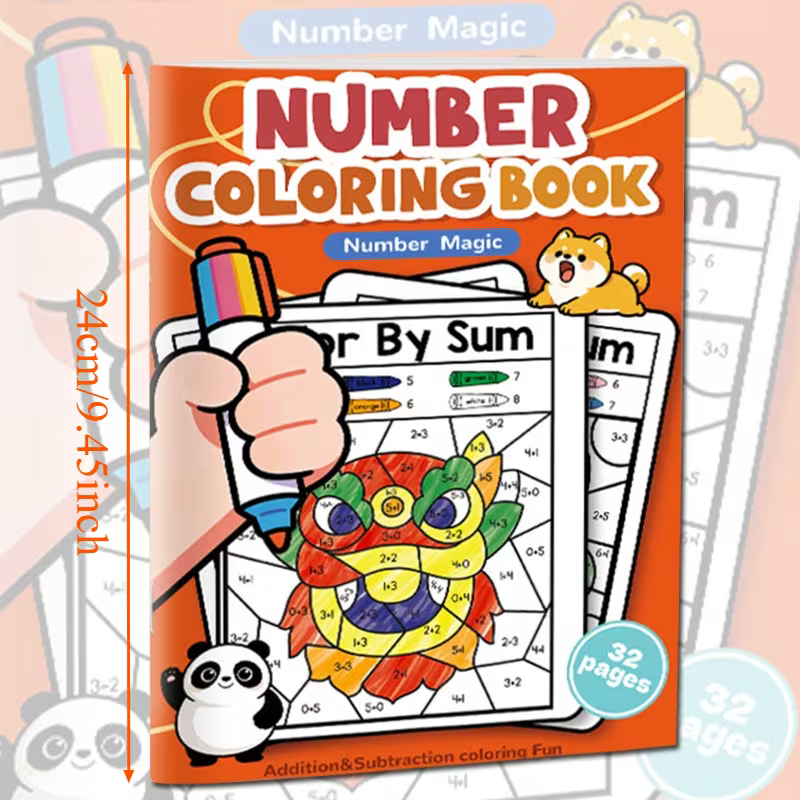 Number Coloring Book