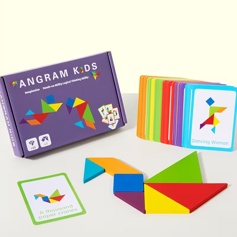 Wooden Block Puzzle Brain Teasers Toys