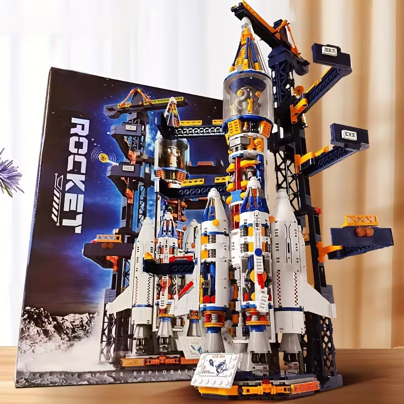 1432-Piece Semi-mechanical Space Launch Rocket • Realistic Rocket