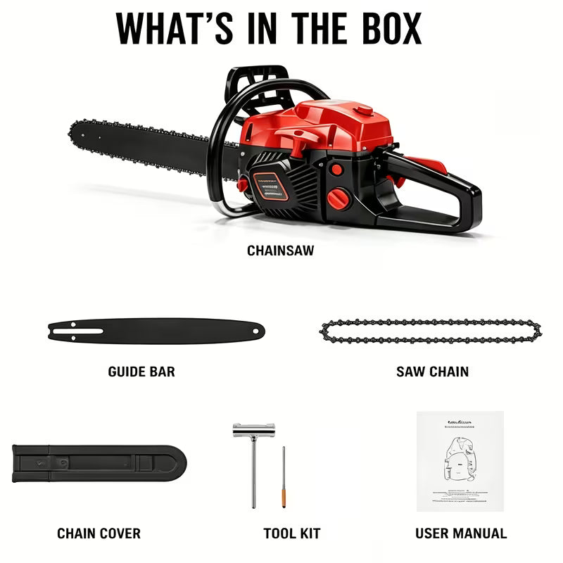 Powerful 62CC 20-inch Gasoline Chainsaw