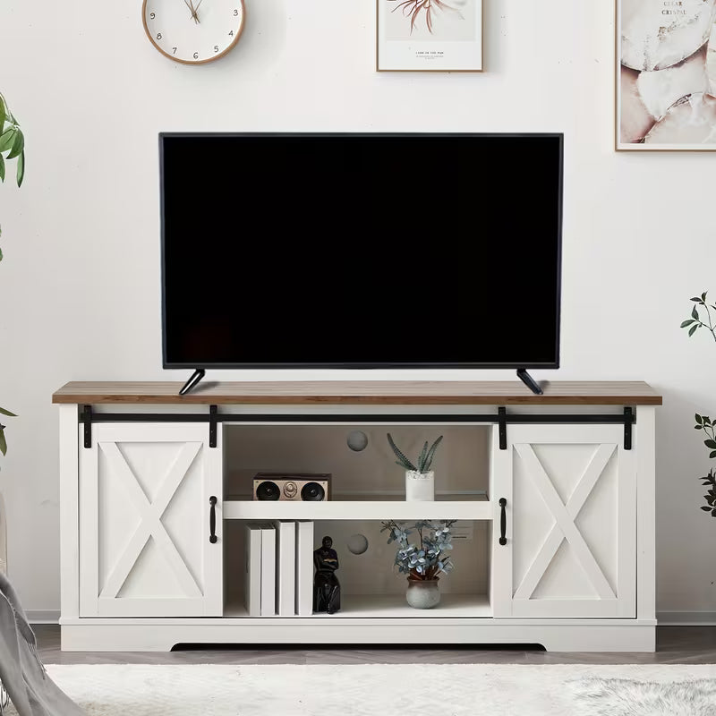 66" Farmhouse TV Stand