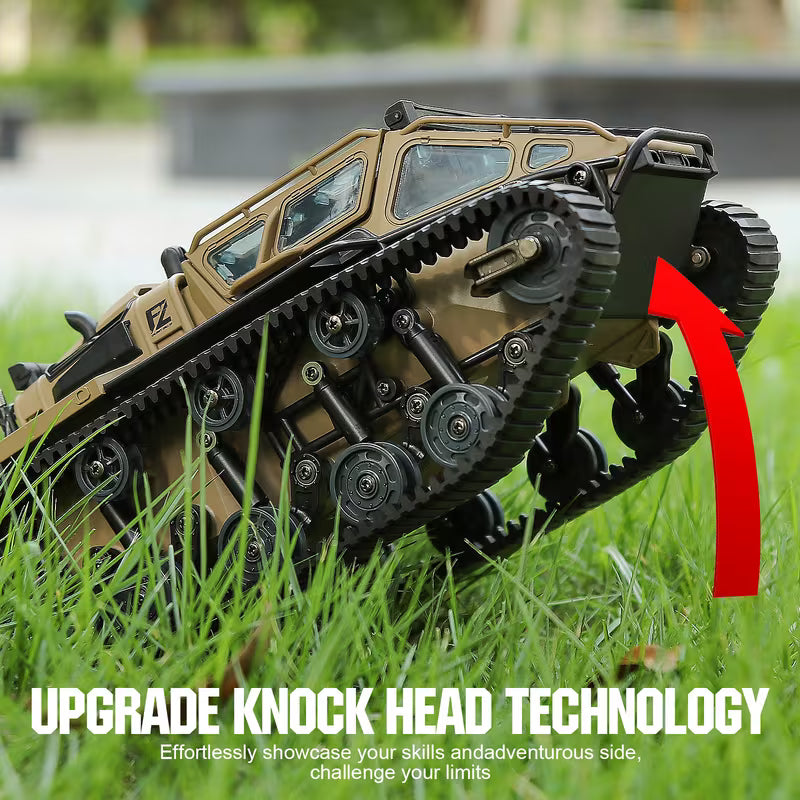 RC Tracked Tank with Full-proportional Remote Control Car Powerful