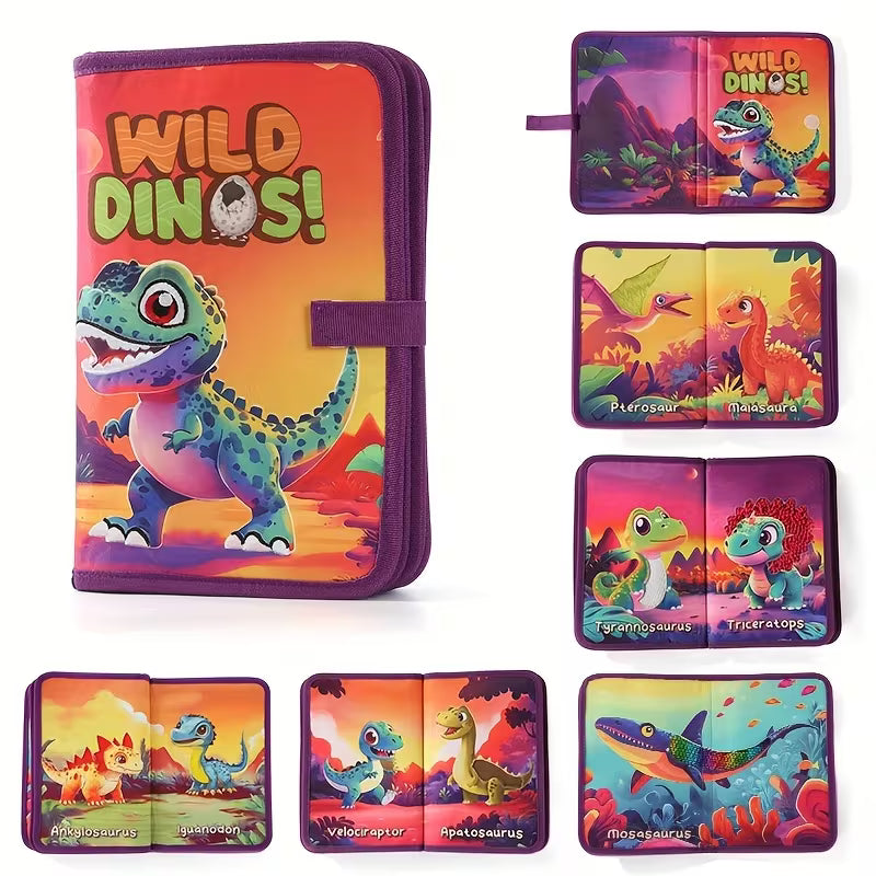 Animal Dinosaur Themed Touch Book