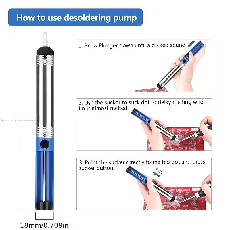 Welding Kit, Digital Display Screen, Adjustable Temperature, Additions, Welding Repair Tool