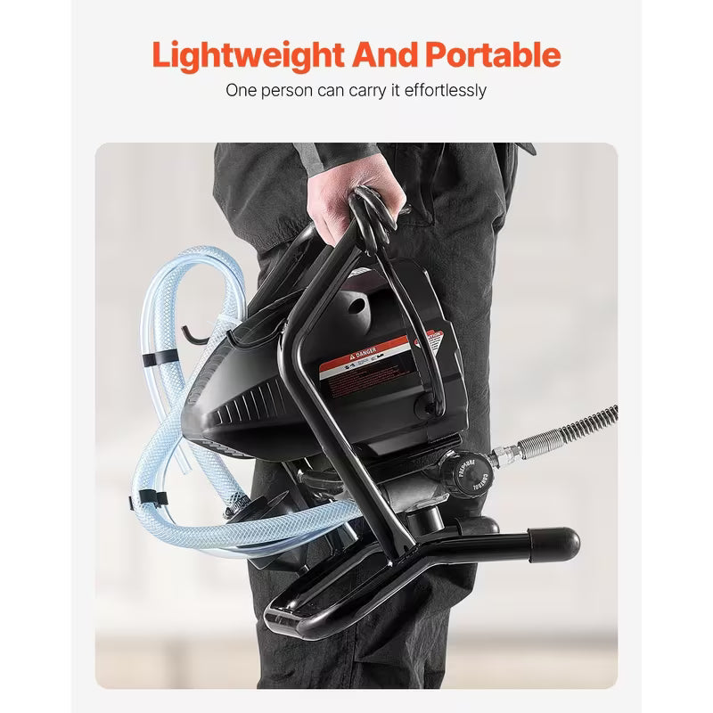 Stand Airless Paint Sprayer Electric Paint Sprayer Machine 650W 3000PSI