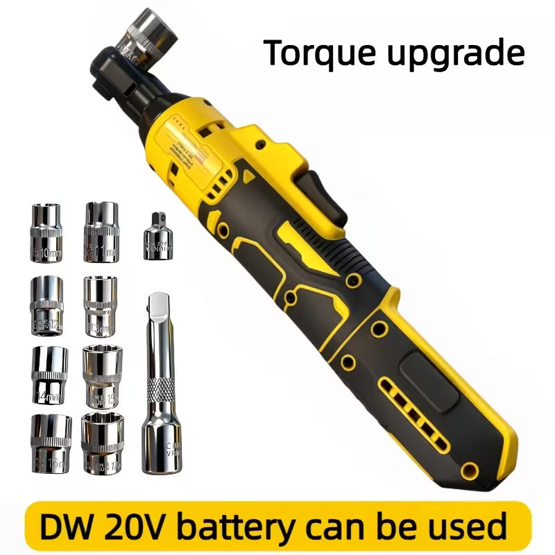 3/8-inch Electric Ratchet Wrench Set, Compatible with DW 20V Battery (battery Not Included)