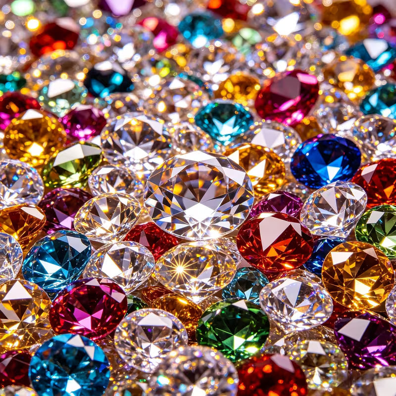 4007pcs Acrylic Faux Diamonds, Gemstones, Craft Gems, Craft Crystals, Crystal Table Centerpiece