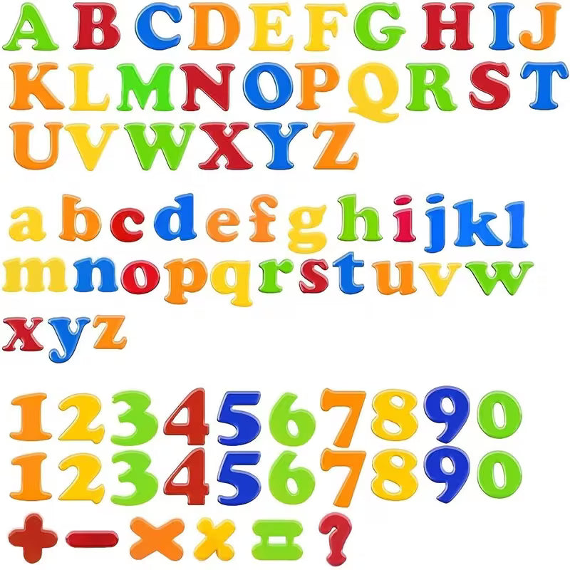 Magnetic Alphanumeric Set is an Ideal Choice for Early Language Learning