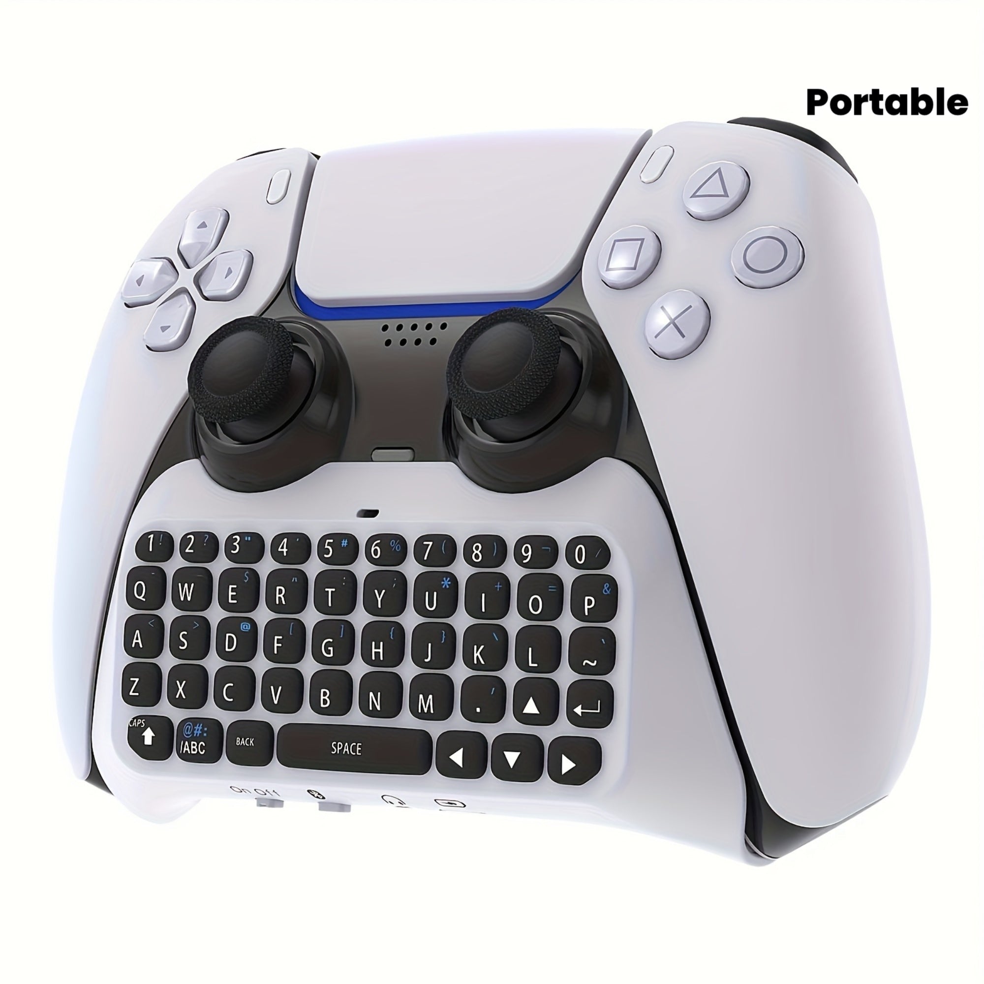 Wireless Controller Keyboard for PS5 BT 3.0 Mini Portable Gamepad