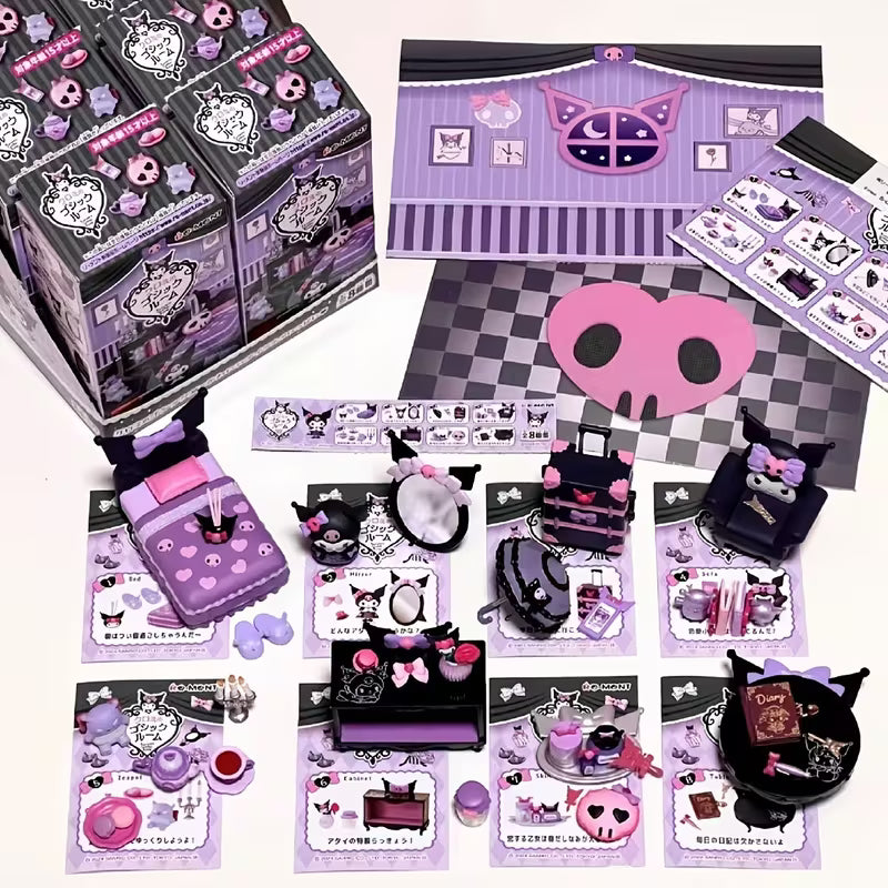 1PC Sanrio Mini Room Building Blocks Ornament