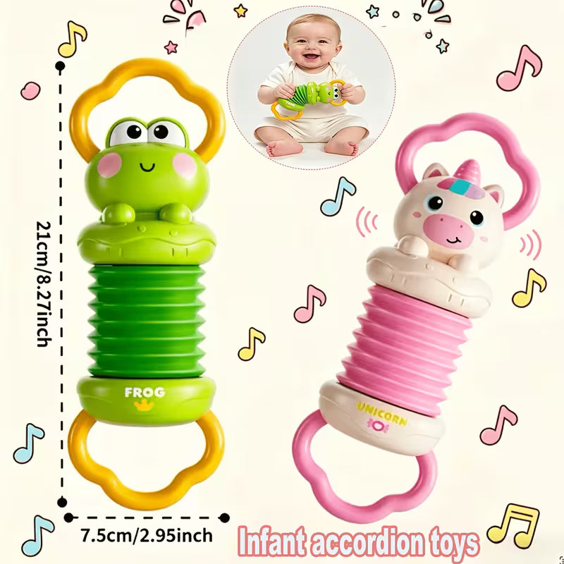 High-contrast Baby Grasping Rattle