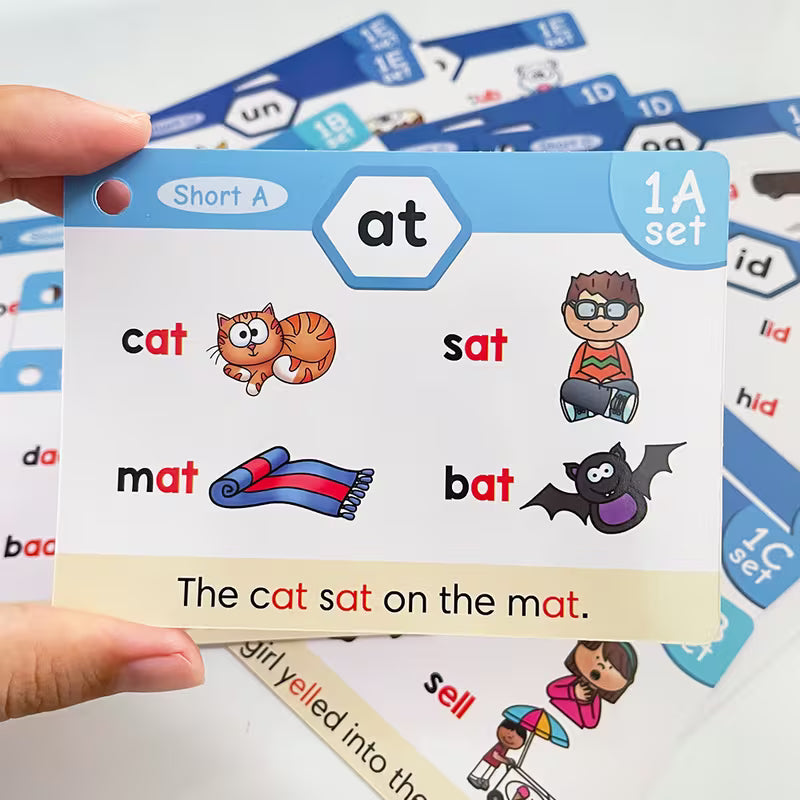 Phonics Flash Cards 65 Double-sided