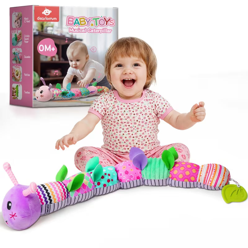 Baby Musical Stuffed Animal Toys for 0-3-6-12 Months