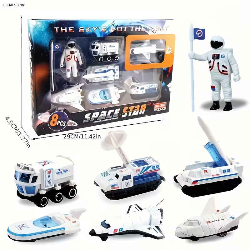 1:64 alloy space shuttle combination toy set, give children fun