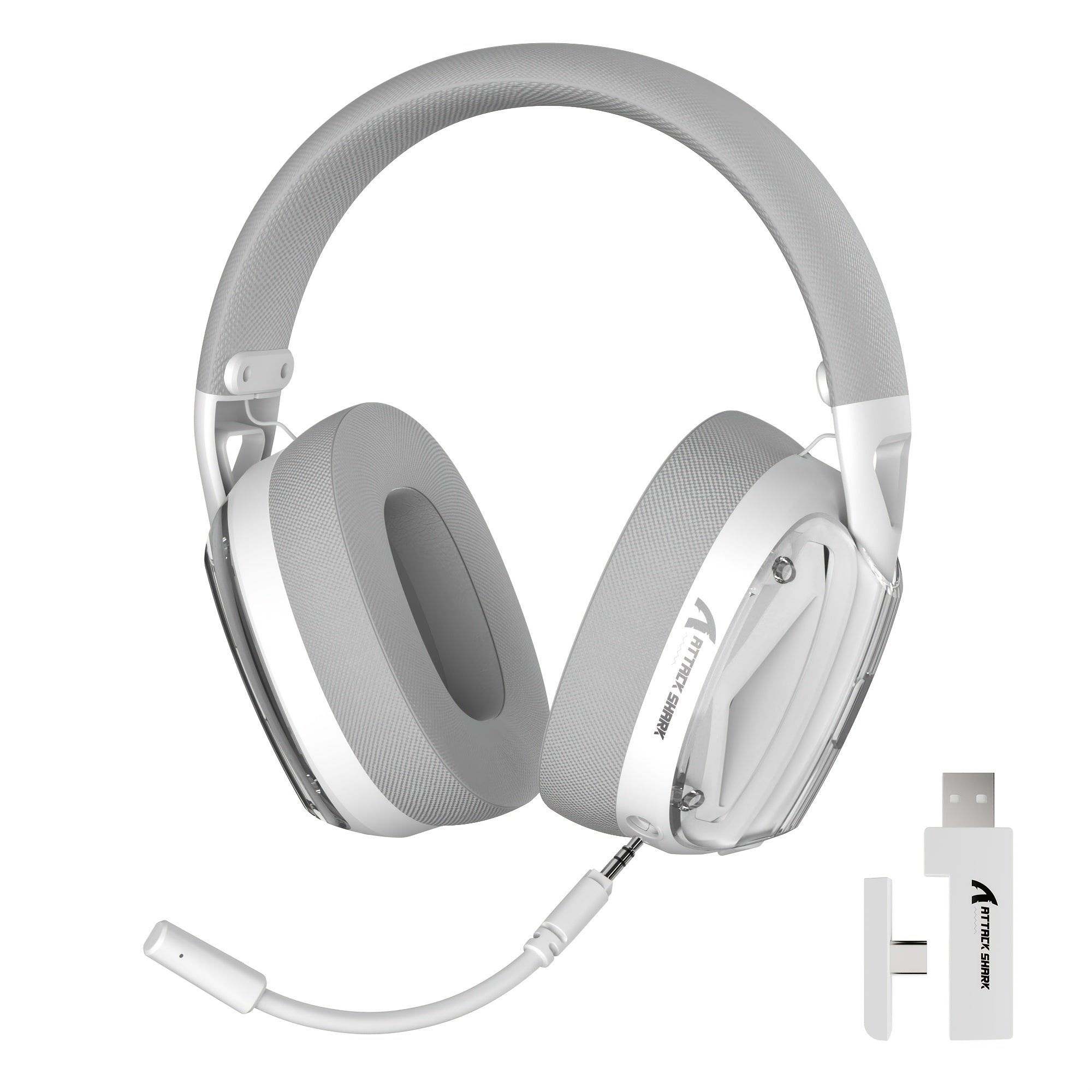 ATTACK SHARK L60 Wireless Lightweight Over-Ear Gaming Headset, 40Mm Drivers