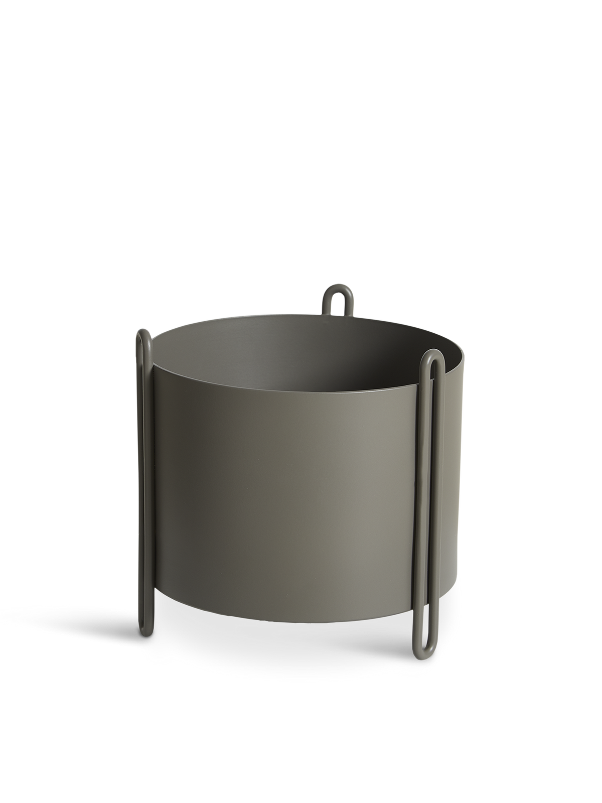 Pidestall Planter, Small (Taupe)