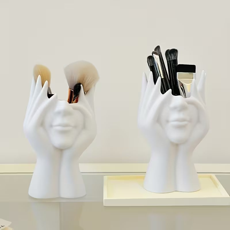 Unique Creative Human Body Art Shaped Makeup Brush