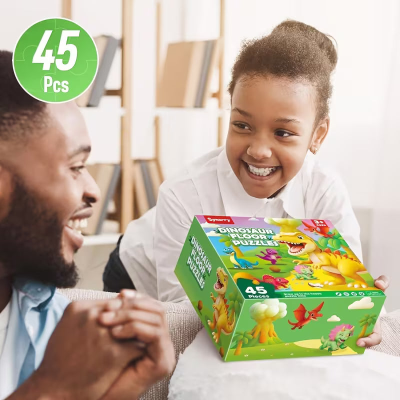 Dinosaur Floor Puzzles for Kids Ages 3+