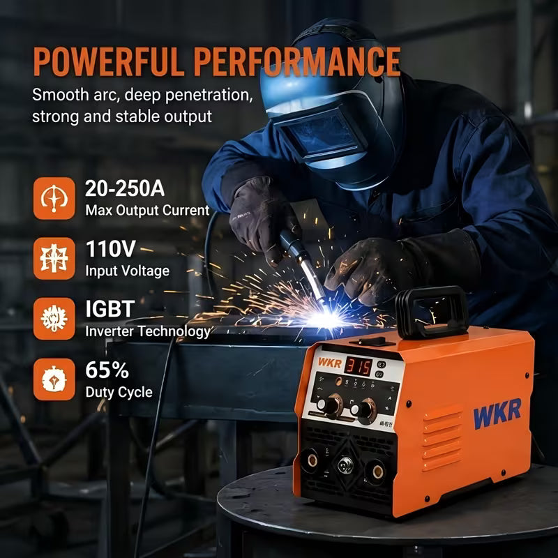 Optional Welding Rods, 145A 3-in-1 MIG Welder, Flux Core MIG/Lift TIG/MMA Stick Welding Machine