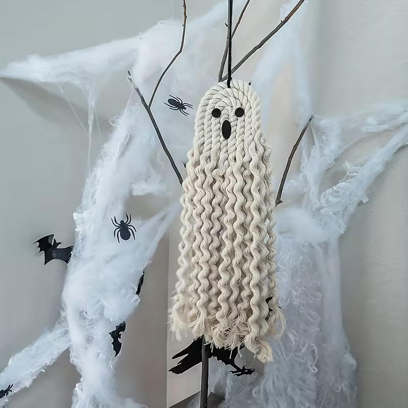 2pcs Boho Hand- Hanging Decor - U-Shaped Polyester Set, Polyester
