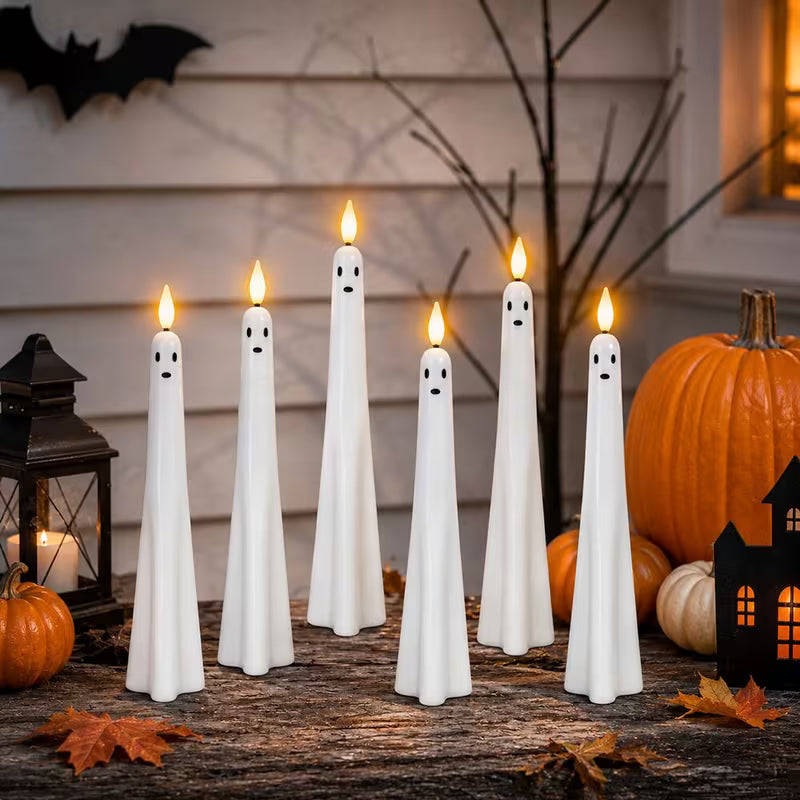 Set Halloween Novelty Light Decoration Candle Lamp Set, Halloween