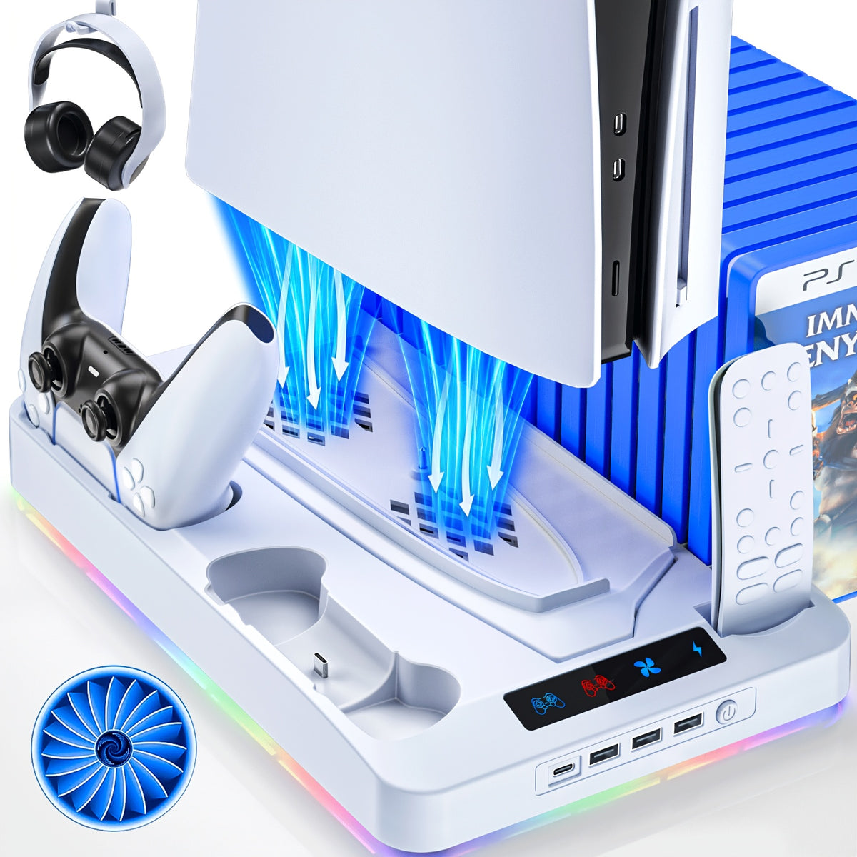 Cooling Station for PS5/Slim
