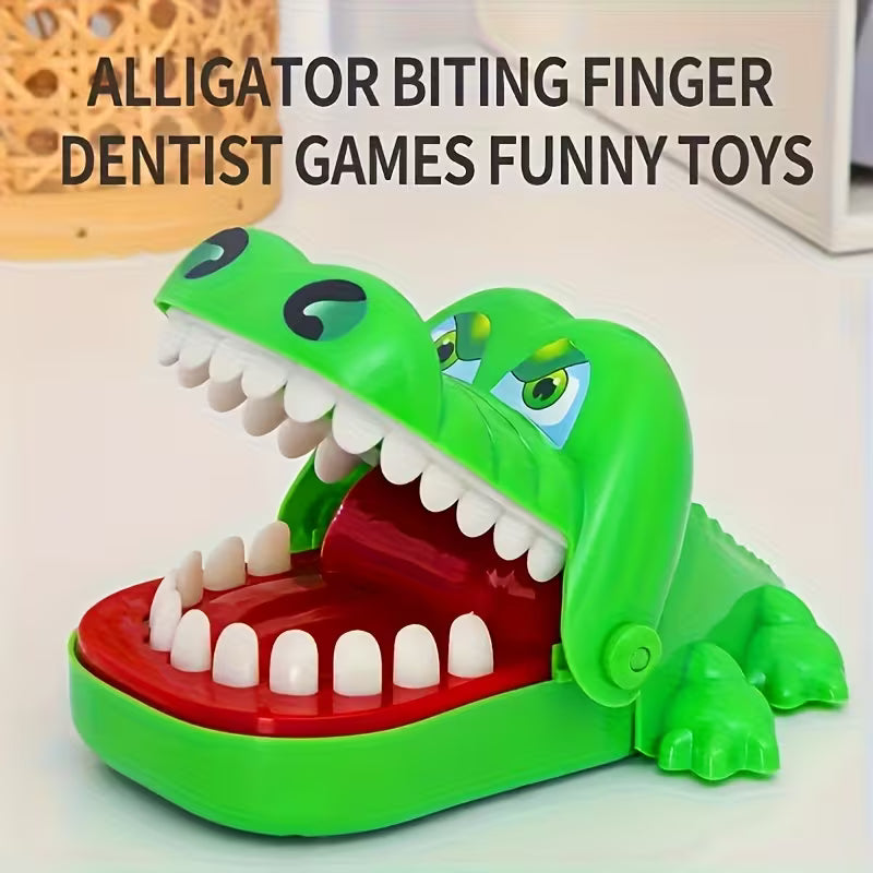 Interactive Crocodile Finger Biting Toy